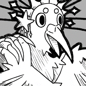 ethereal bird